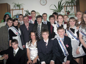 2007 Няков В.М.с выпускниками